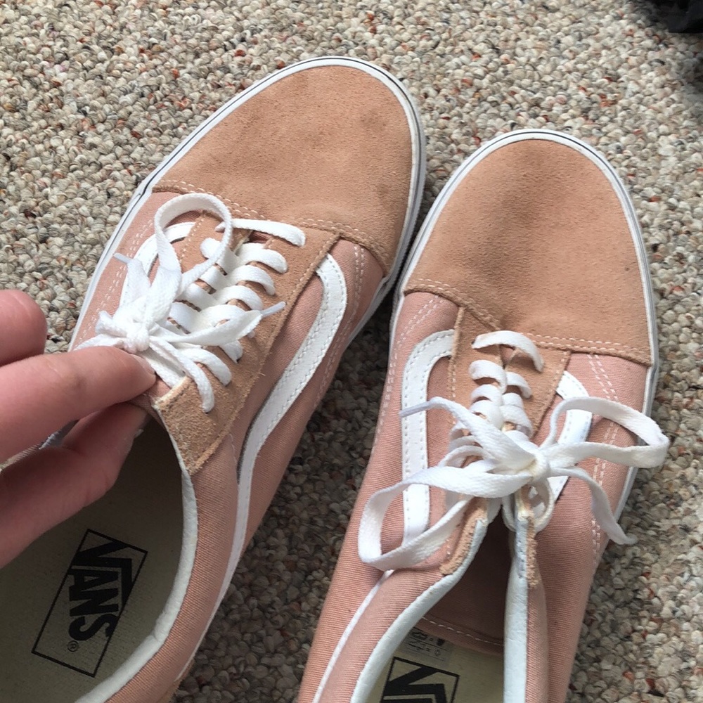 Peach Colored Vans